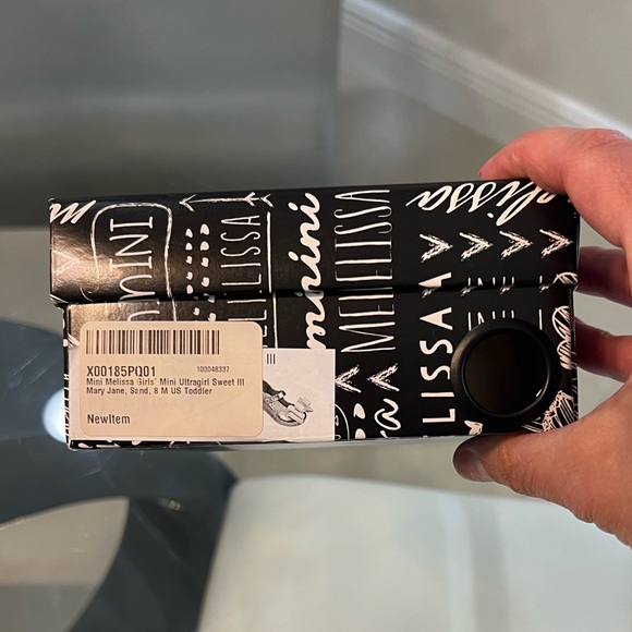 Mini Melissa Mini Ultragirl sweet lll Mary Jane toddler size 8 - Picture 9 of 10